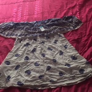 Plus size off-shoulder dress